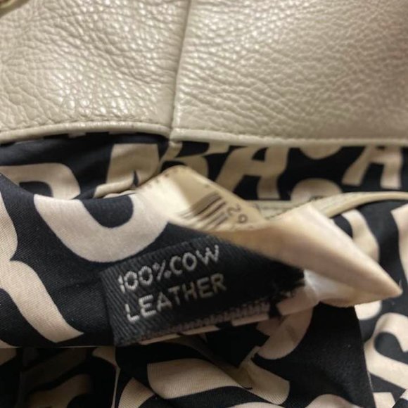 Marc by Marc Jacobs Genuine Soft Cow Leather Bag in Light Gray Color X Large - Picture 8 of 11